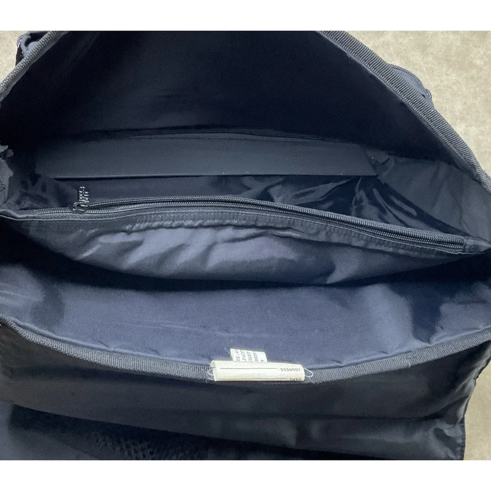 Bree Cabrio Messenger Bag‎ Laptop Travel Work Black Large Adjustable